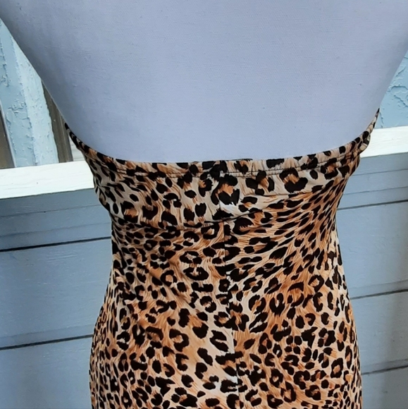 Leopard  Mini Dress - Picture 2 of 3
